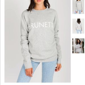 Brunette The Label “brunette” sweater